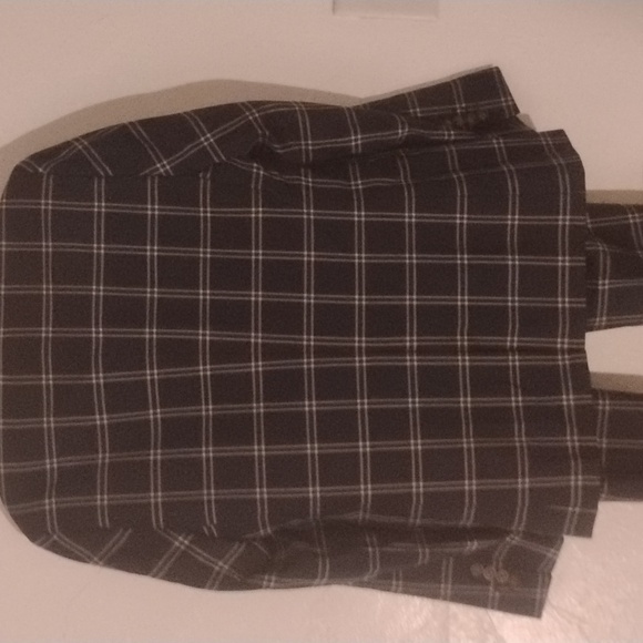 Indochina Custom Made Navy Blue Men's Women's Window Pane Suit New 3 Pc. 38S? - Picture 7 of 13